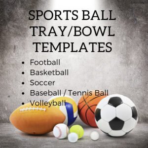 Sport Ball Router Templates