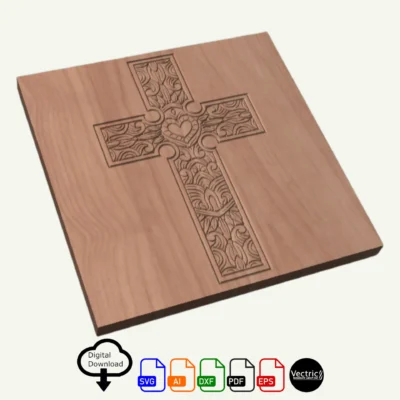 Mandala Style Crosses