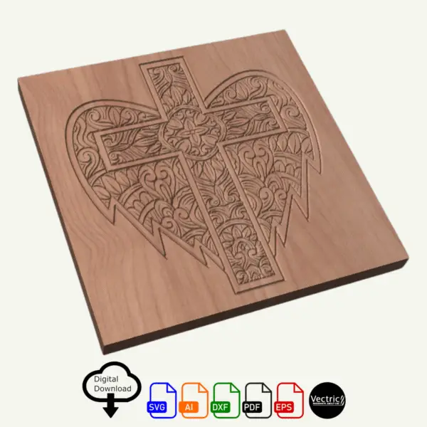 Mandala Style Crosses