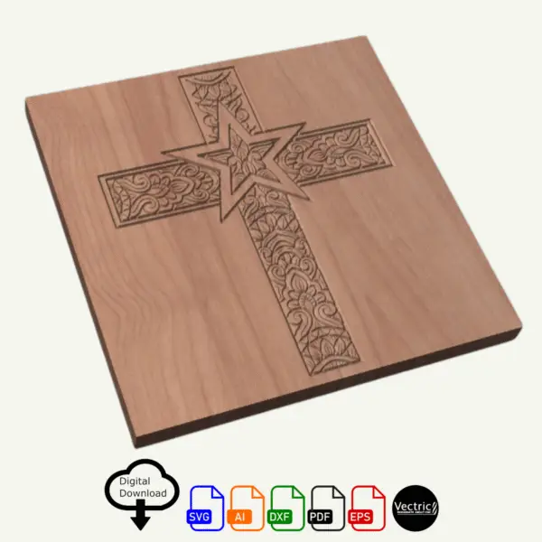 Mandala Style Crosses
