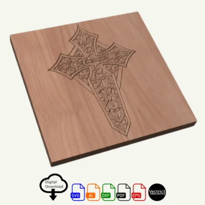 Mandala Style Crosses