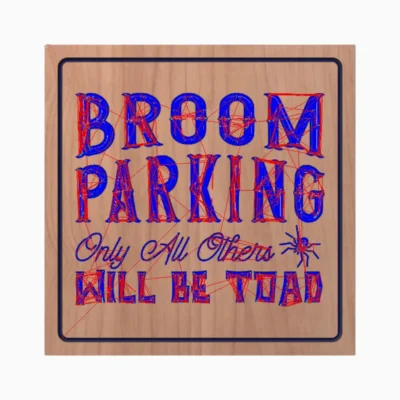 Halloween (4) Broom Parking