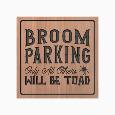 Halloween Broom Parking