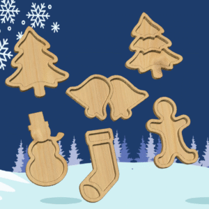Christmas Router Templates