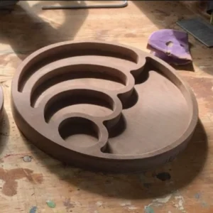 The Wave Serving Tray