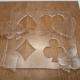 Acrylic Playing Card Suits Router Templates