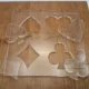 Home (5) Acrylic Playing Card Suits Router Templates