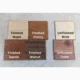Square wood buttons for crafts