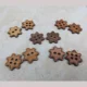 Wavy Gear/Sprocket wood buttons for crafts
