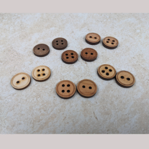 Round/Circle wood buttons for crafts