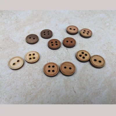 Round/Circle wood buttons for crafts