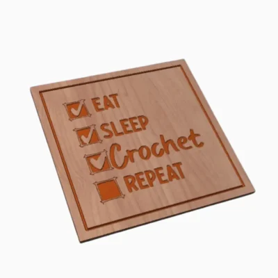 Eat, Sleep, Crochet, Repeat