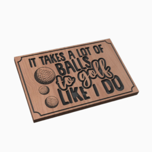 It takes balls...