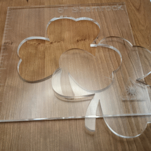 Acrylic Shamrock Router Templates