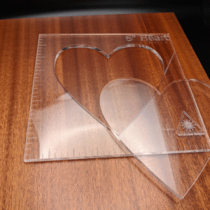 Acrylic Heart Router Templates