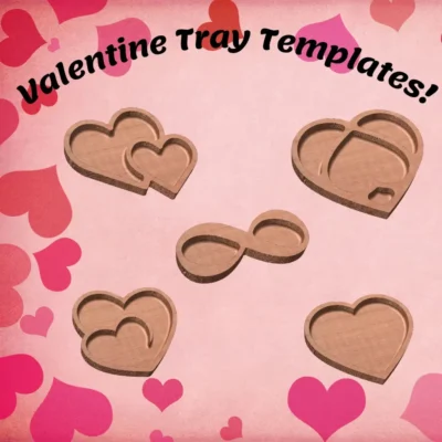 Valentine Love Router Templates