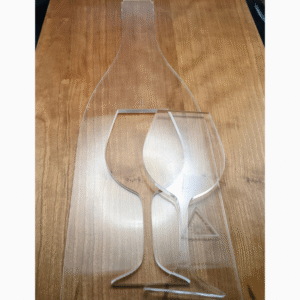 Wine Bottle (and Glass) Router Template
