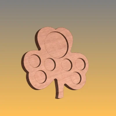 Shamrock Whiskey Flight Templates
