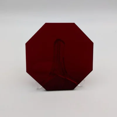 Red Acrylic Shapes 1/8" (3mm)