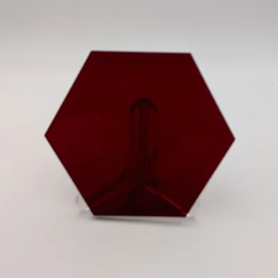 Red Acrylic Shapes 1/8" (3mm)