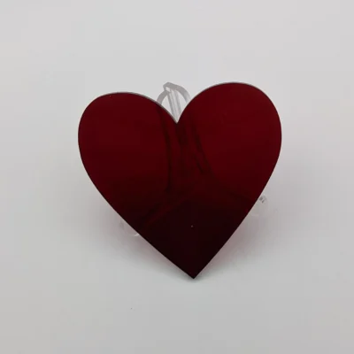 Red Acrylic Shapes 1/8" (3mm)