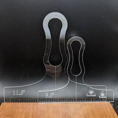 Acrylic Handle Router Templates