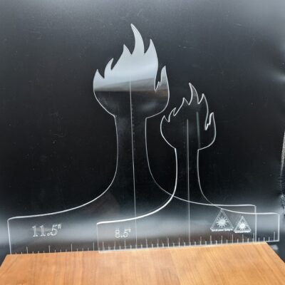 Acrylic Handle Router Templates