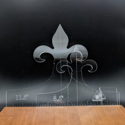 Acrylic Handle Router Templates