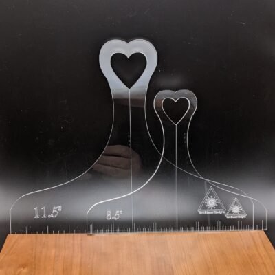 Acrylic Handle Router Templates