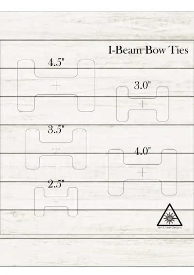 il_fullxfull.4380409999_rihm Bow Tie Inlay Acrylic Router Templates