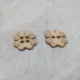 Shamrock wood buttons