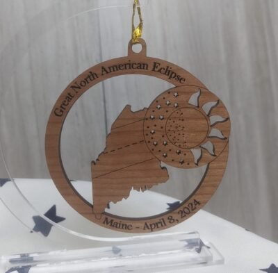 2024 Solar Eclipse Ornament