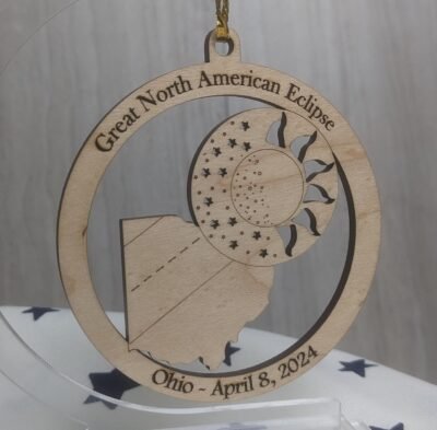 2024 Solar Eclipse Ornament