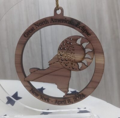 2024 Solar Eclipse Ornament