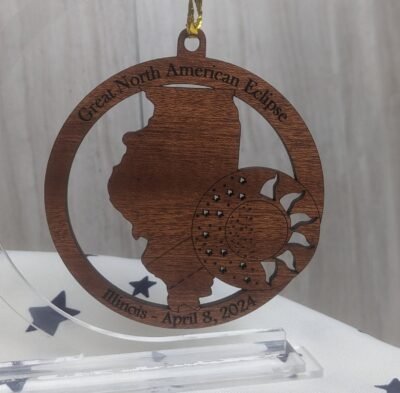 2024 Solar Eclipse Ornament