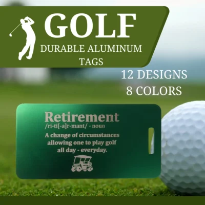 Custom Golf Bag Tags