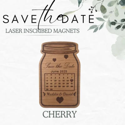 Save the Date Magnets - Wedding Jar