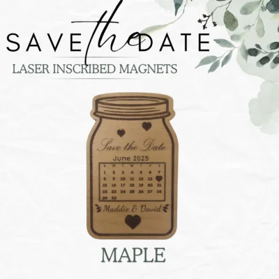 Save the Date Magnets - Wedding Jar