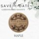 Save the Date Magnets - Poker Chips