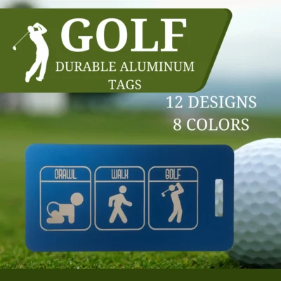 Custom Golf Bag Tags