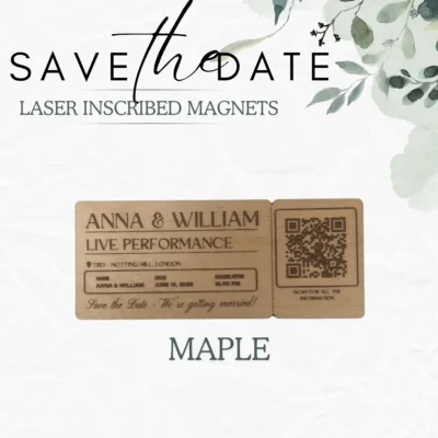 Save the Date Magnets - Concert Ticket