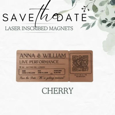 Save the Date Magnets - Concert Ticket