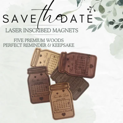 Save the Date Magnets - Wedding Jar
