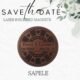 Save the Date Magnets - Poker Chips