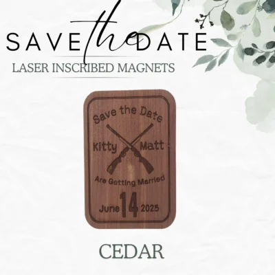 Save the Date Magnets - Shotgun Wedding