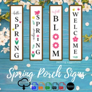 Spring Porch Signs Vol 1
