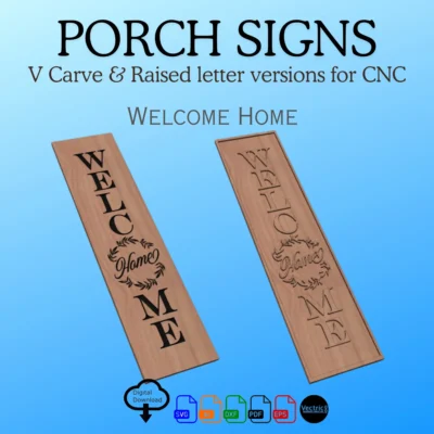 Welcome Porch Signs