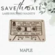 Save the Date Magnets - Cassette Tape