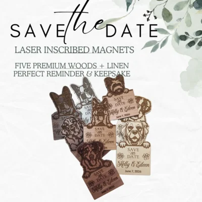 il_fullxfull.6126629044_3ypi Save the Date Magnets - Dogs