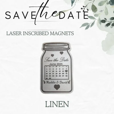 Save the Date Magnets - Wedding Jar